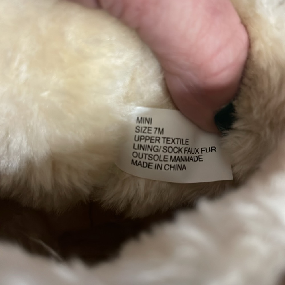 Platform Mini Booties In A Brown Color. - image 5